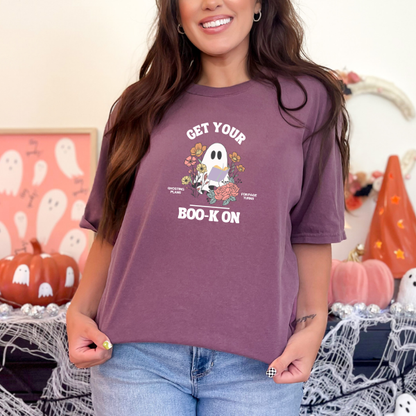 Get Your Boo-k On Halloween T-shirt, Sweatshirt, Mug