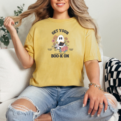 Get Your Boo-k On Halloween T-shirt, Sweatshirt, Mug