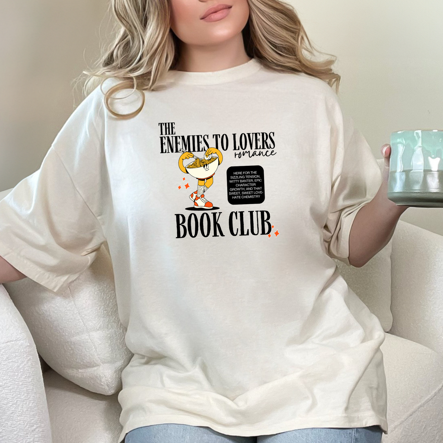 The Enemies To Lovers Romance Book Club T-shirt