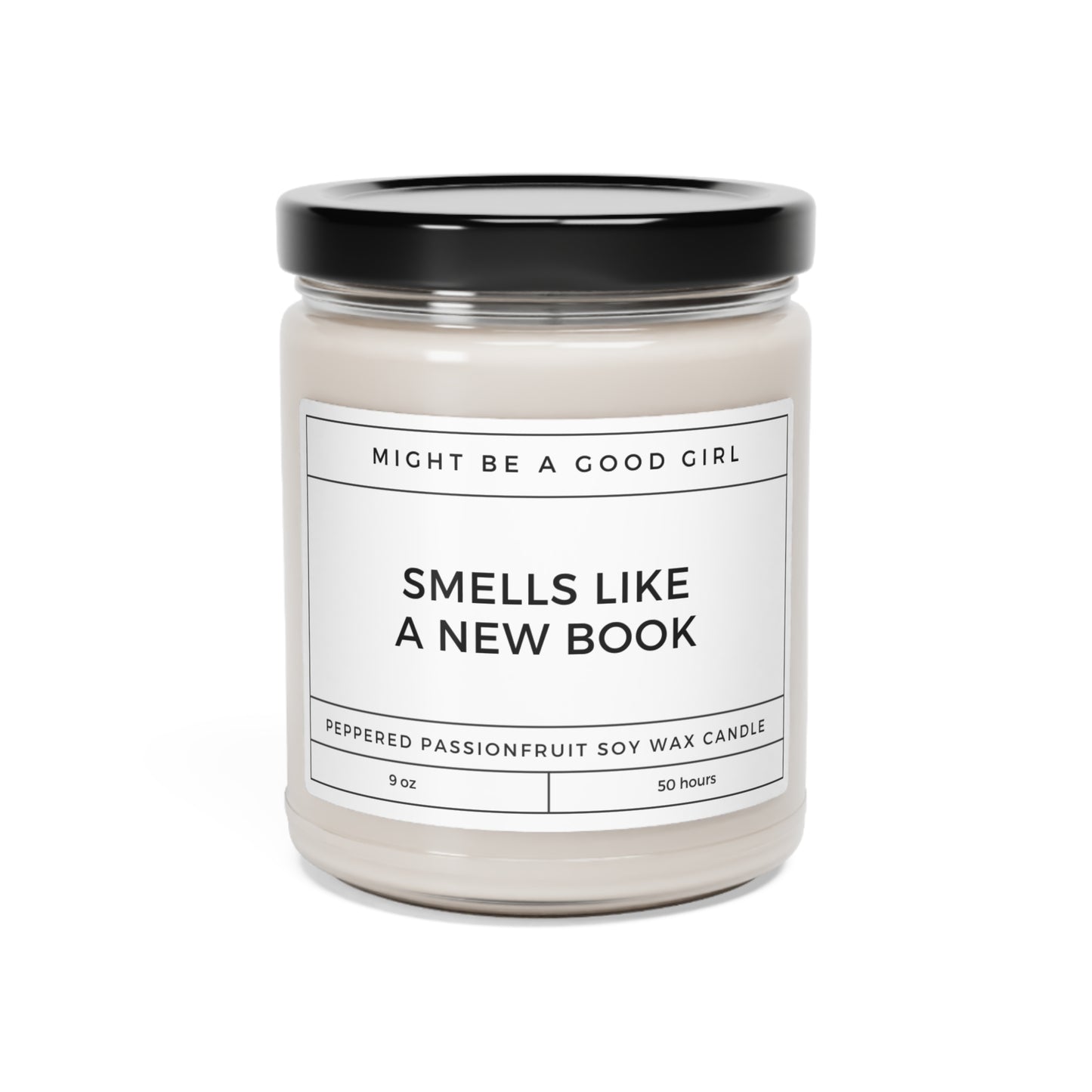 Smells Like A New Book Scented Candle
