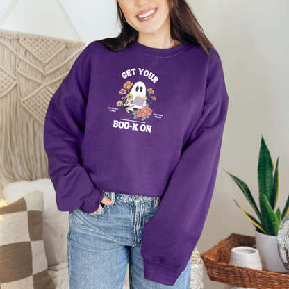 Get Your Boo-k On Halloween T-shirt, Sweatshirt, Mug