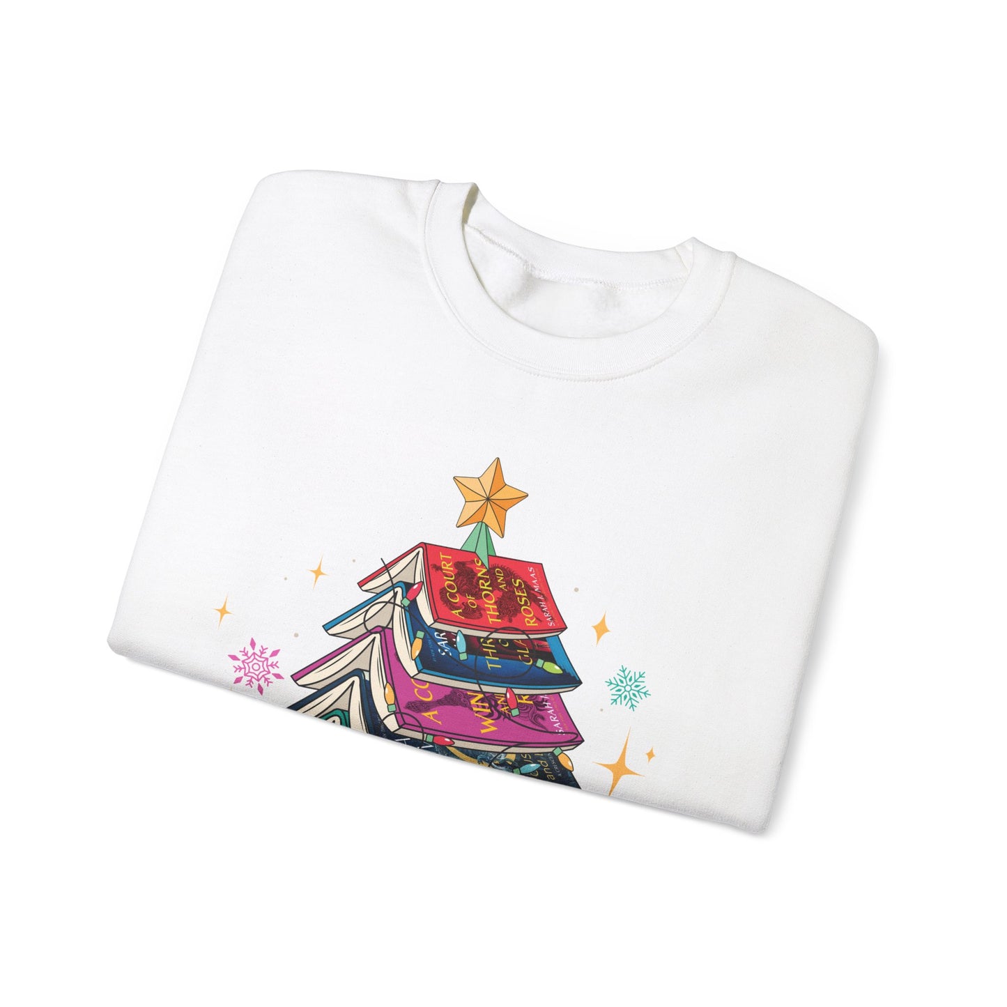 Acotar Christmas Tree Book Sweatshirt