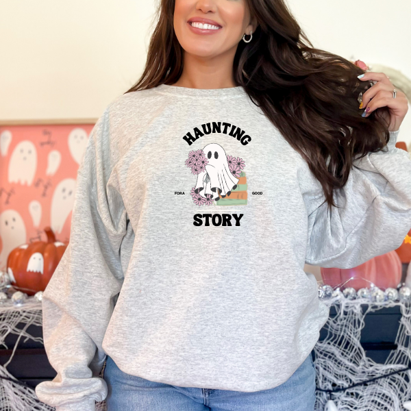 Haunting For A Good Story Halloween T-shirt