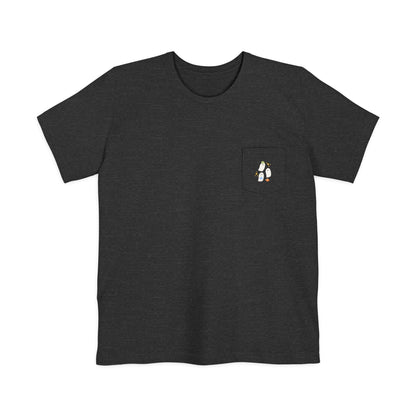 Flying Ghost Halloween Pocket T-shirt