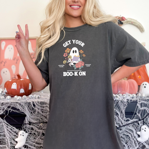 Get Your Boo-k On Halloween T-shirt, Sweatshirt, Mug