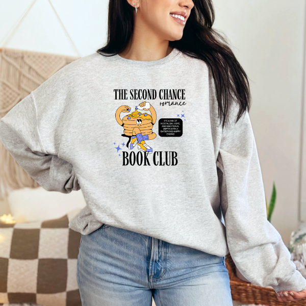 The Second Chance Romance Book Club T-shirt, Crewneck Sweatshirt, Mug