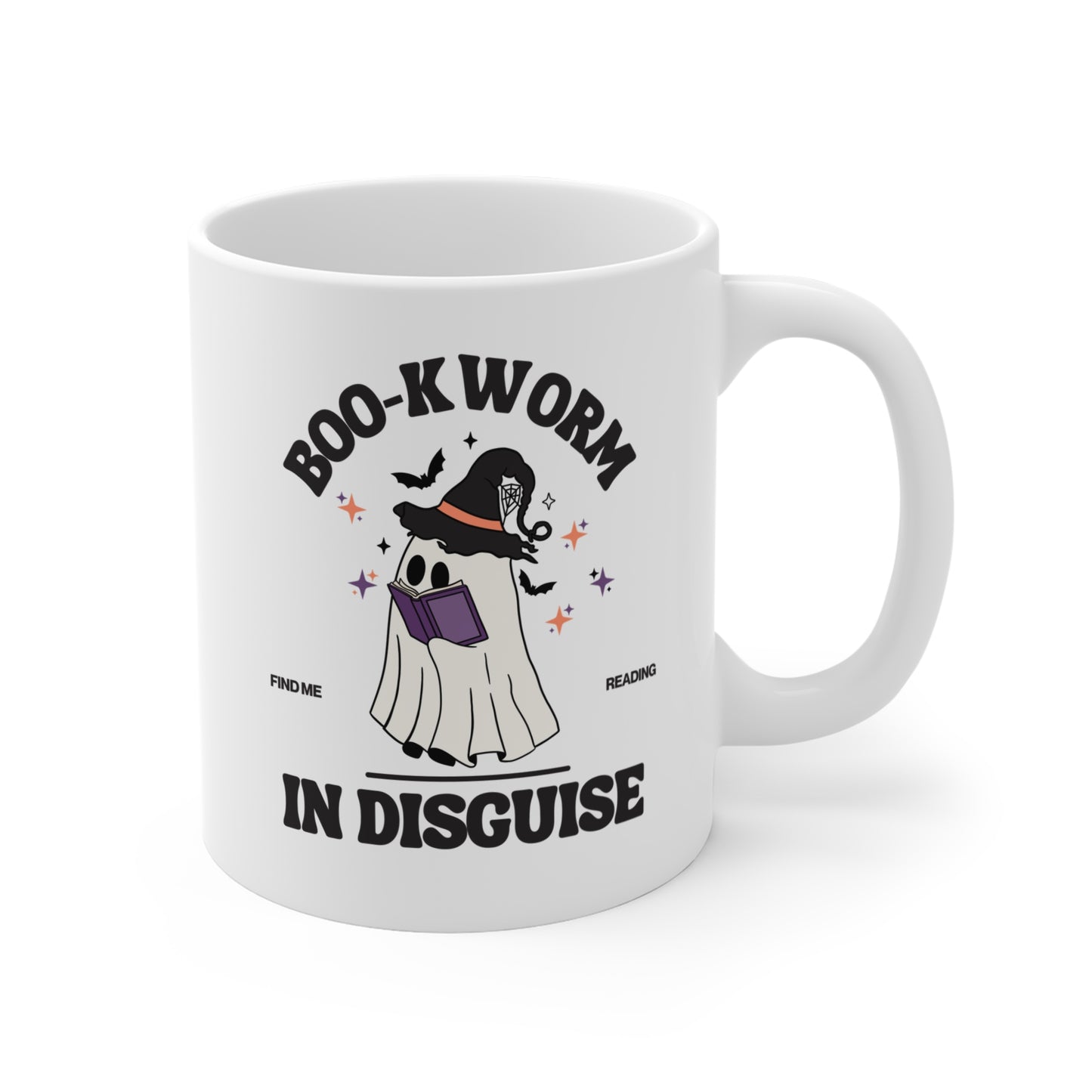 Boo-k Worm In Disguise Halloween T-shirt, Sweatshirt, Mug